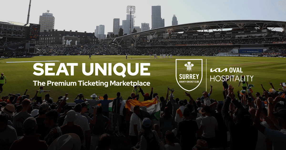 Seat Unique Is Officially Working With The Kia Oval To Sell Premium Tickets And Hospitality