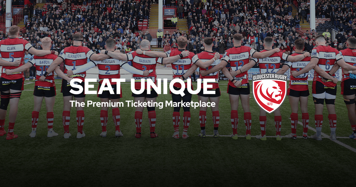 Gloucester Rugby Announce New Partnership with Seat Unique