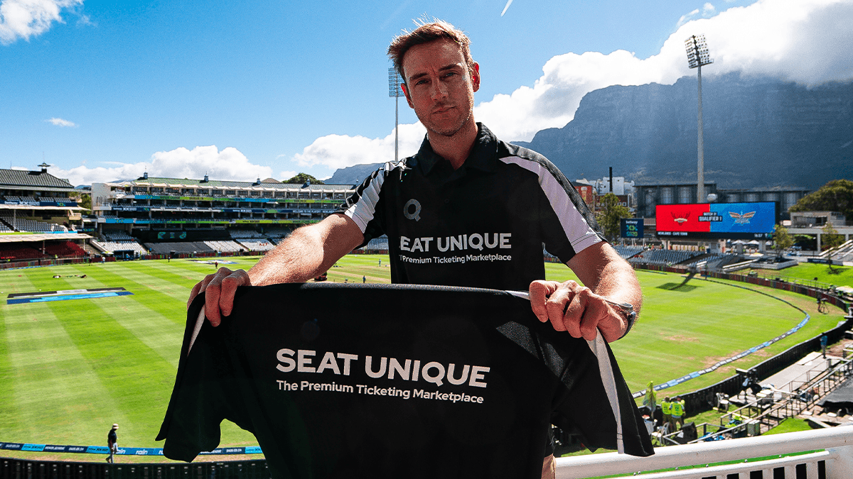 Seat Unique Announce Stuart Broad as New Brand Ambassador