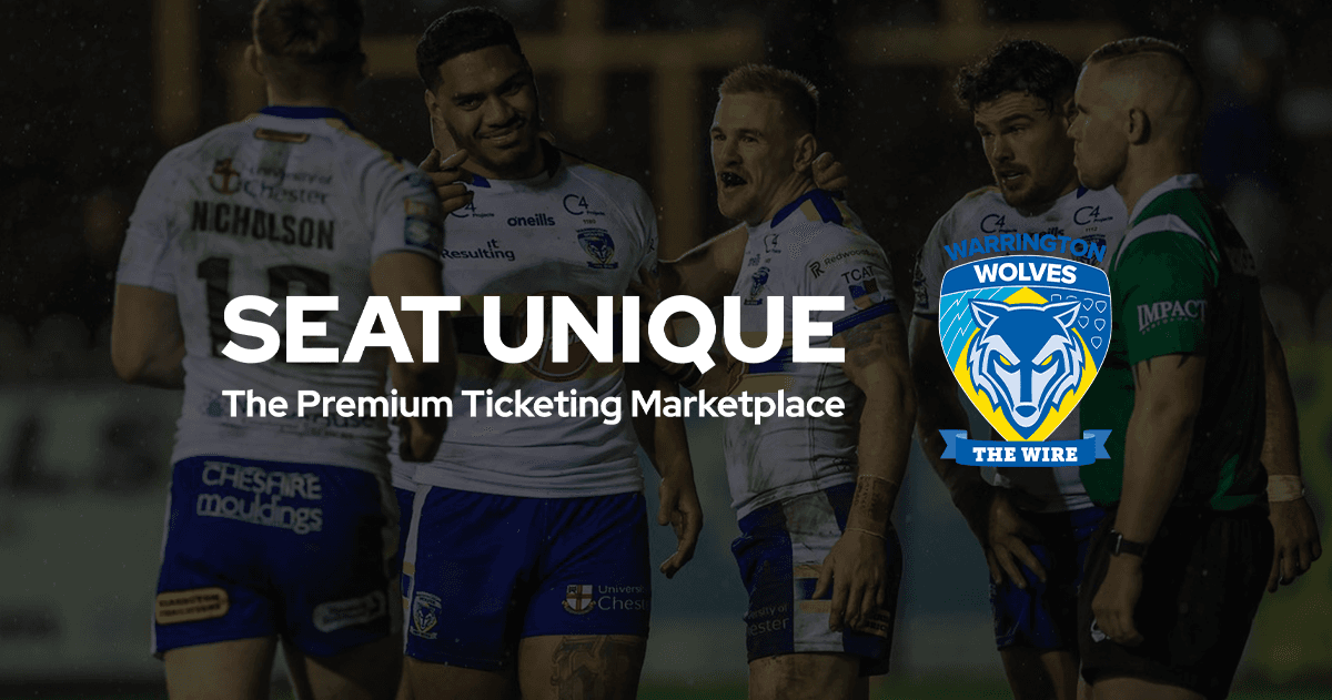 Warrington Wolves Announce Partnership with Seat Unique